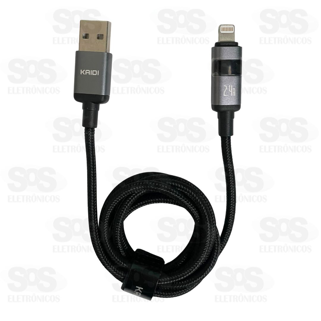 Cabo Turbo 12W Iphone 1 Metro Kaidi KD-101A