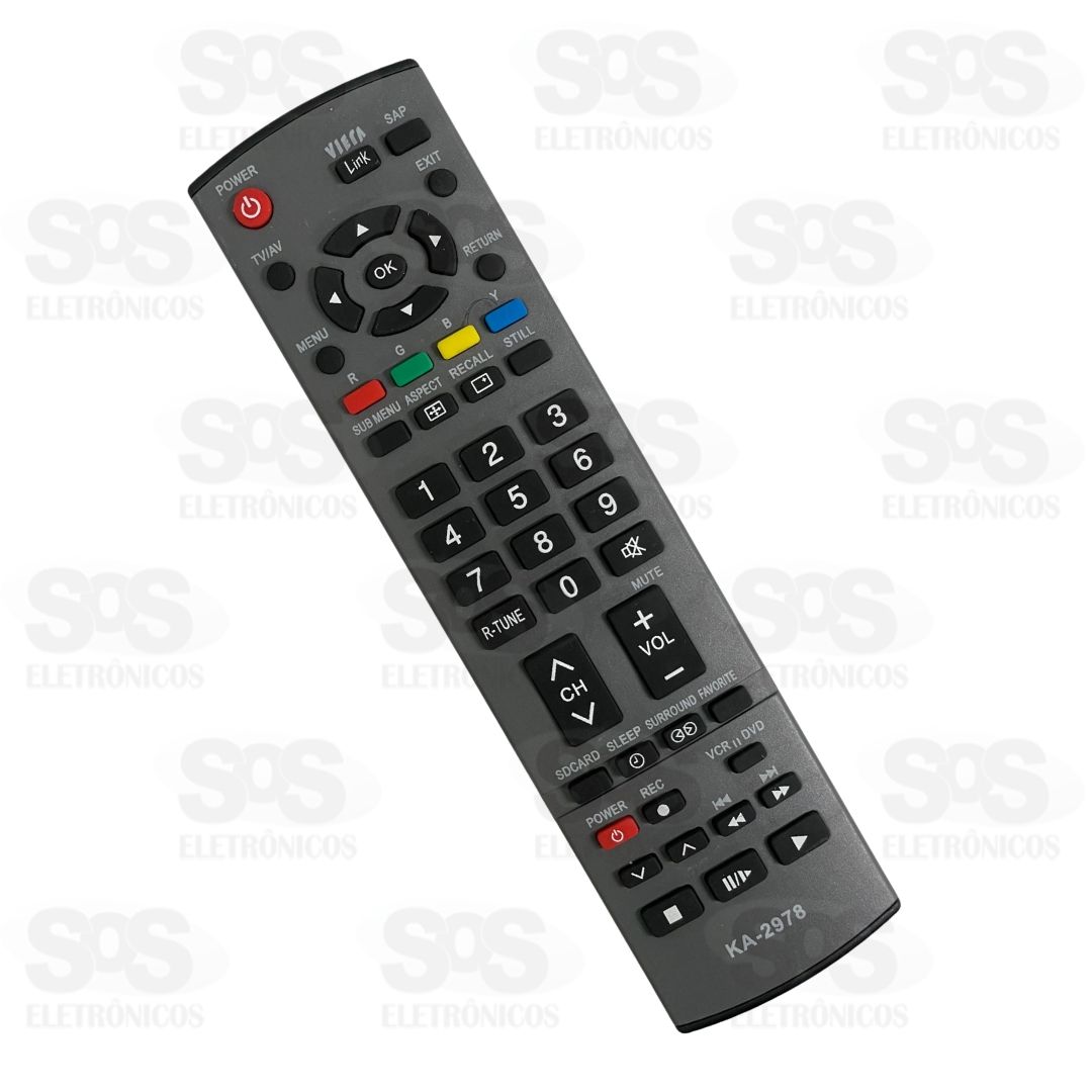 Controle Remoto Panasonic LCD Kapbom KA-2978