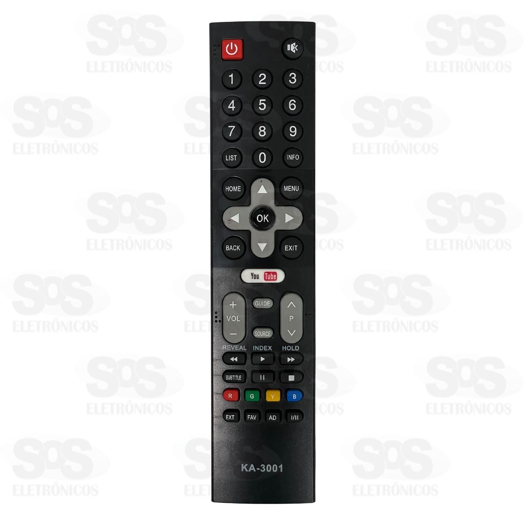 Controle Remoto Philco Youtube Kapbom KA-3001