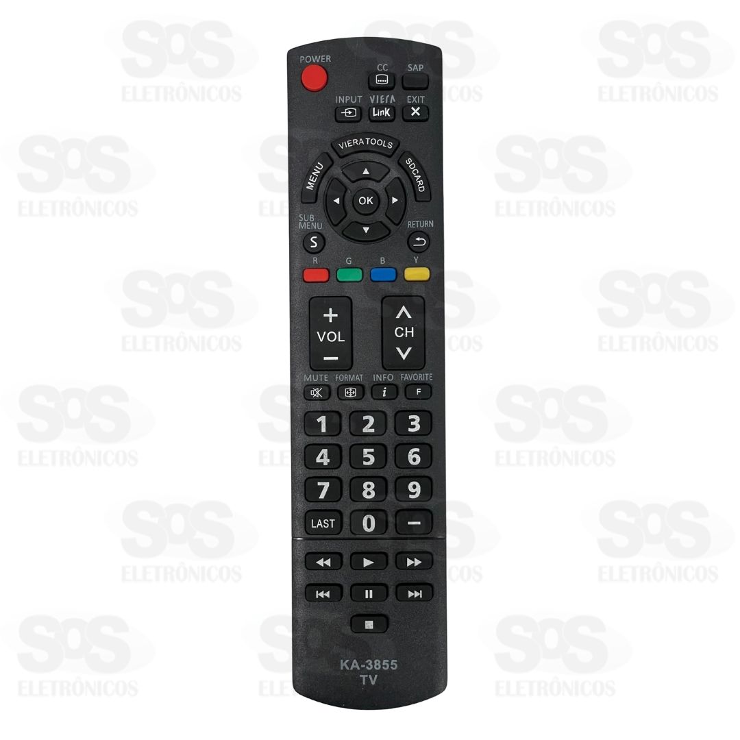Controle Remoto Panasonic LCD Kapbom KA-3855