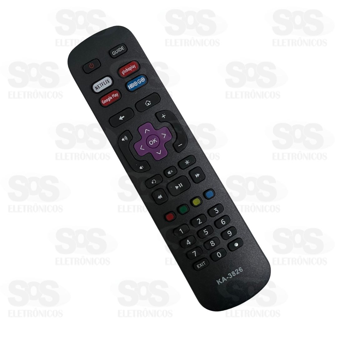 Controle Remoto Philco Netflix/HBO GO/GloboPlay Kapbom KA-3826