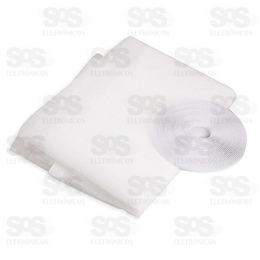 Kit 2 Telas Mosquiteira Para Janelas 130x150cm Caerus CRS-2502