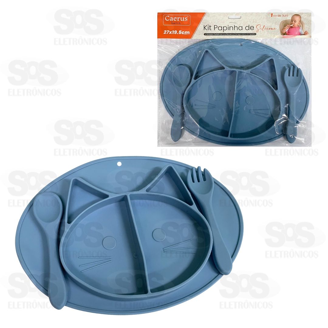 Kit Papinha De Silicone 3 Peas Caerus CRS-2265