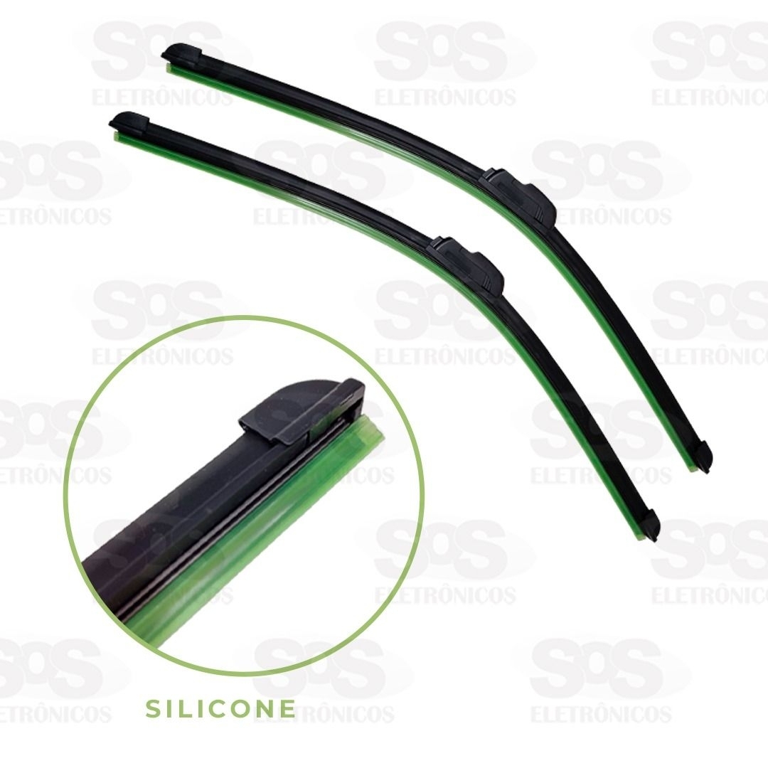 Limpador De Para-Brisa Siliconado 38cm TRY-0005