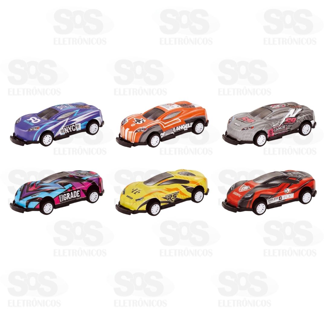 Carrinho De Metal Frico Colecionvel Modelos Variados Polibrinq CAR904