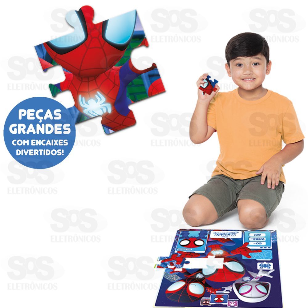 Quebra-Cabea de Cho Spidey Friends  28 Peas 8059