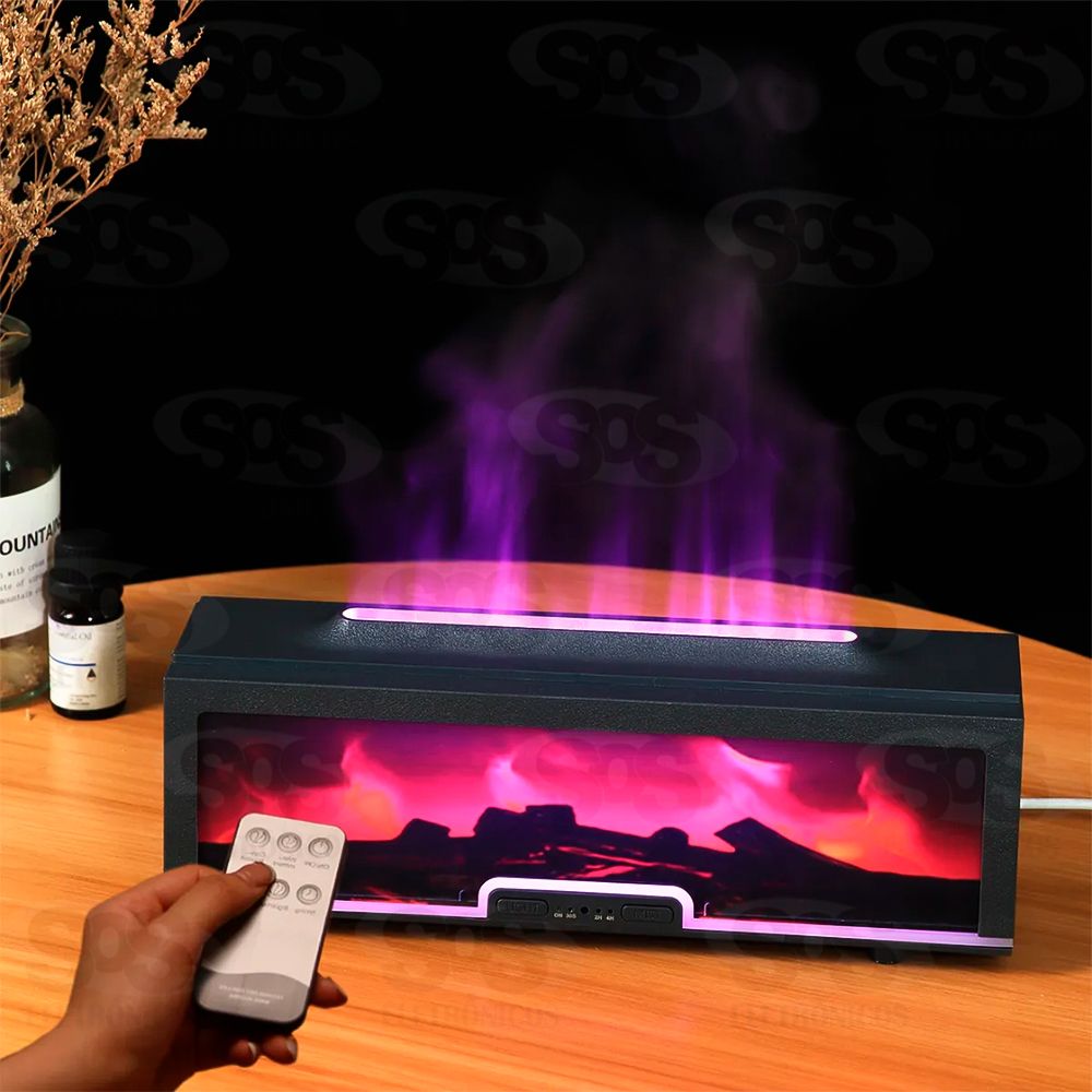 Difusor Umidificador Aromático Ultrassônico 200ML B-Max BM-103