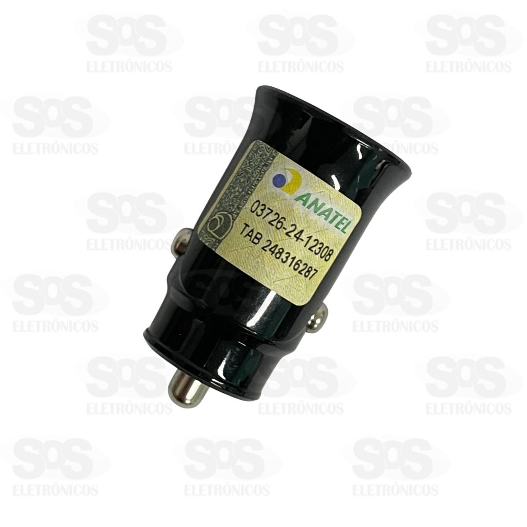 Fonte Carregador Veicular USB+PD 20W Kaidi KD-521