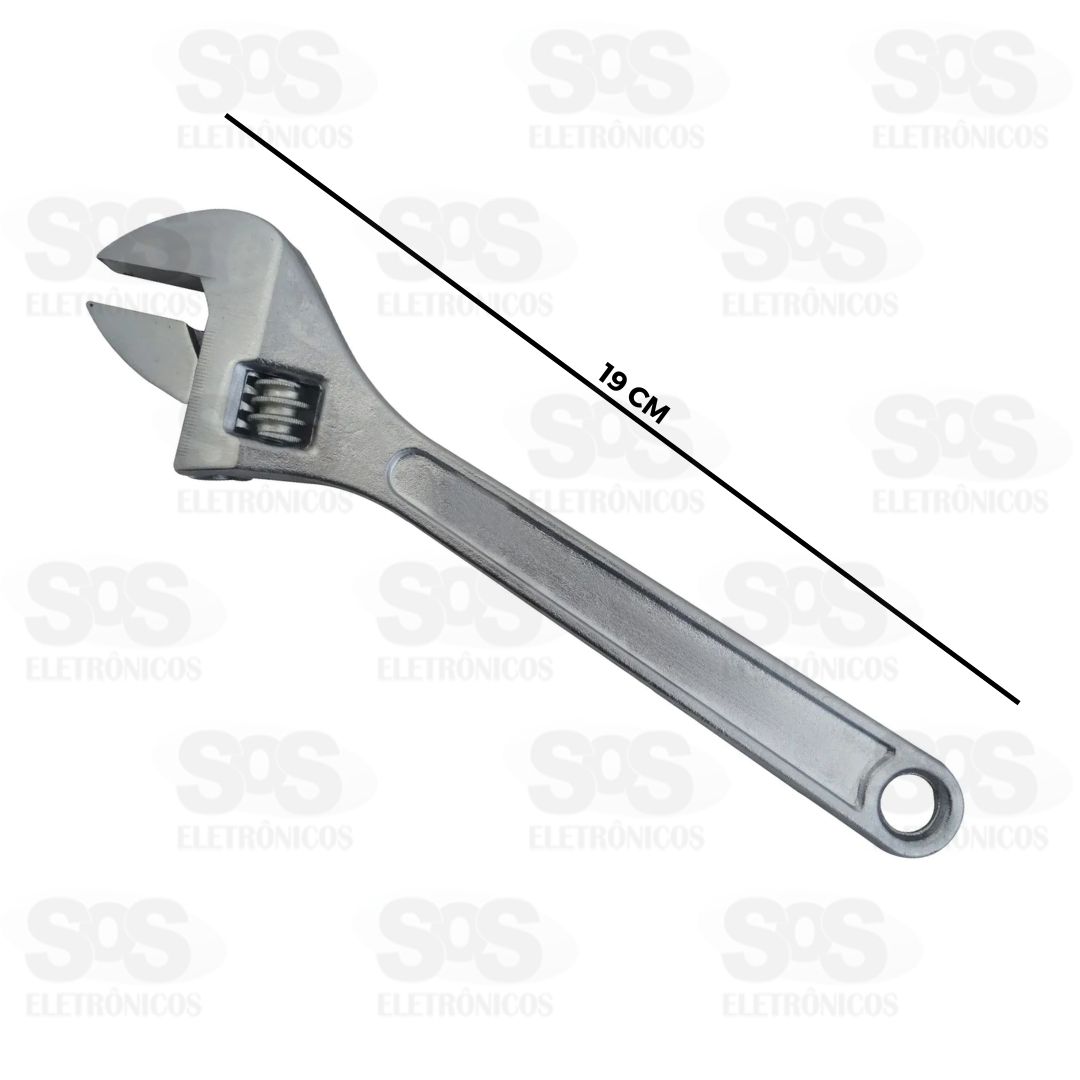 Chave Inglesa Ajustvel 8 Polegadas HM-705