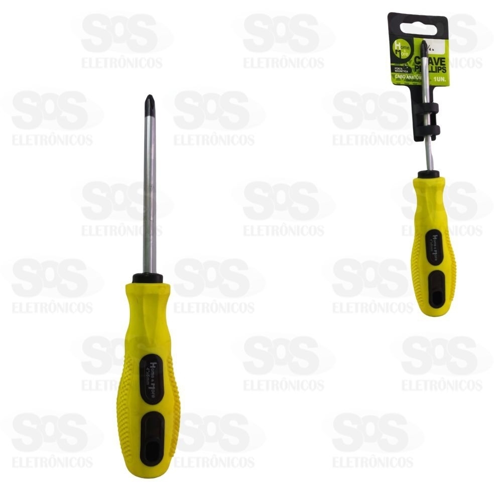 Chave Philips 10 Polegadas Ponta Magnetica HM-711