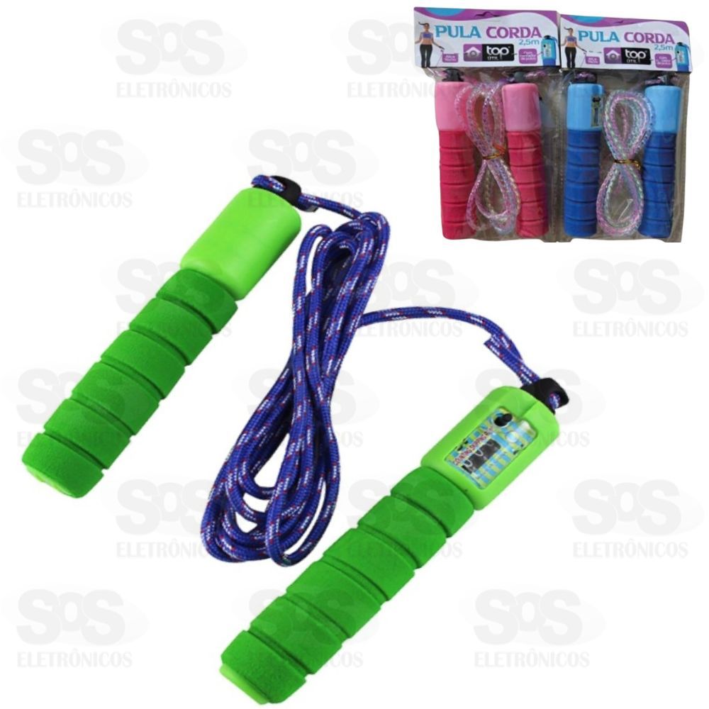 Corda De Nylon Com Contador de Pulos TOP2056