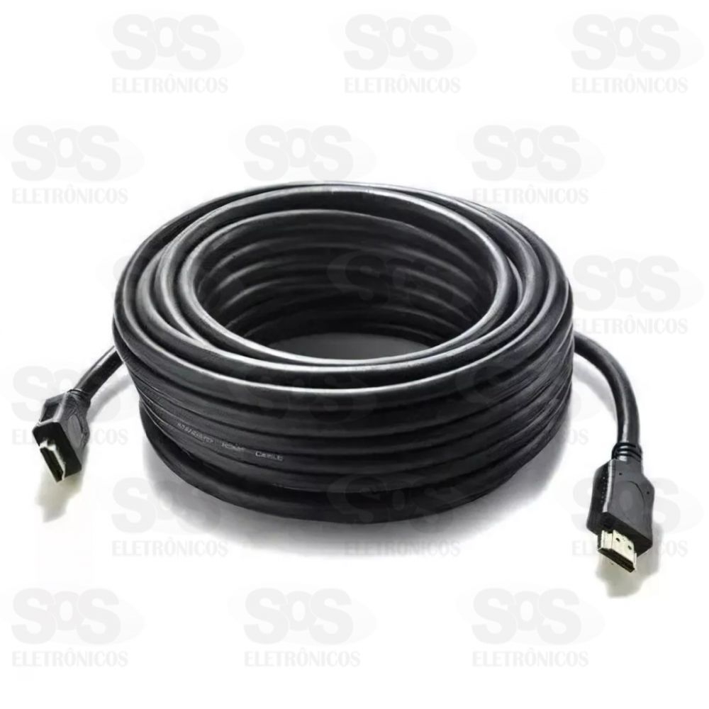 Cabo HDMI 30 Metros Full Hd 1080p Sem FIltro Exbom 2506