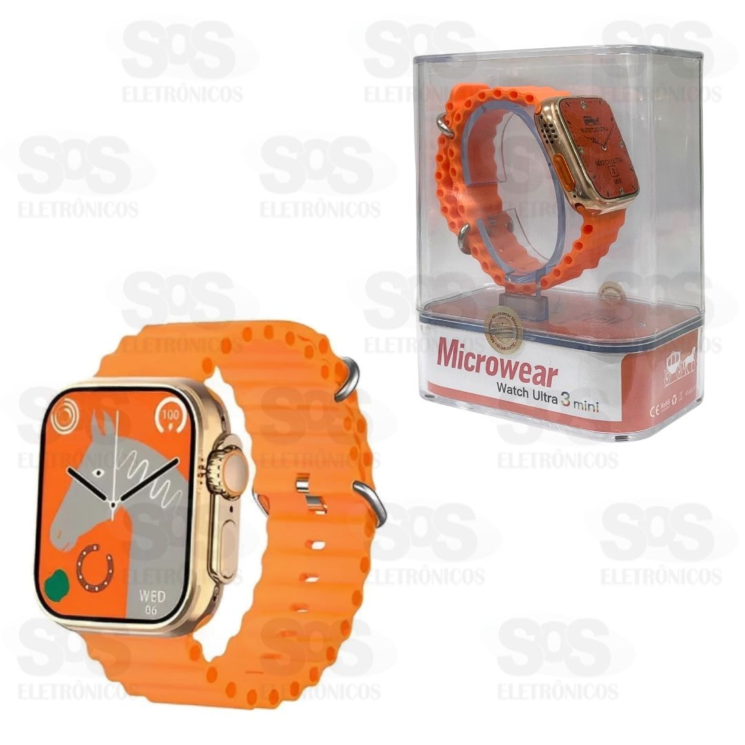 Relgio Smartwatch 41mm Watch Ultra 3 Mini