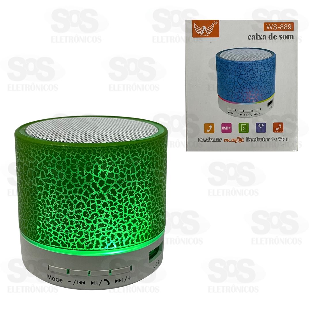 Caixa De Som Porttil 3W Altomex WS-889