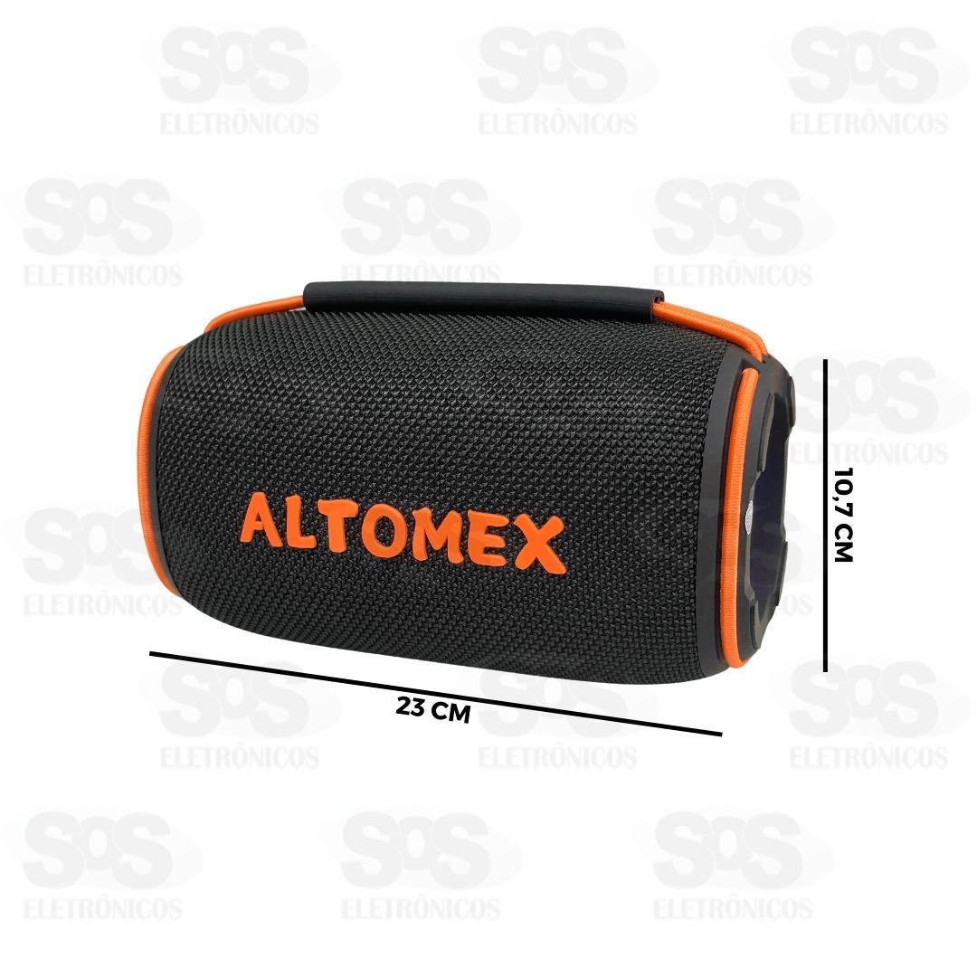 Caixa De Som Waterproo 60W Com RGB Altomex AL-9999