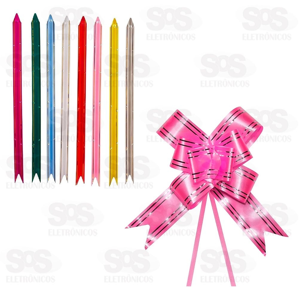 Lao Fcil Para Embalagens 10 Unidades 15CM Cores Variadas 5419