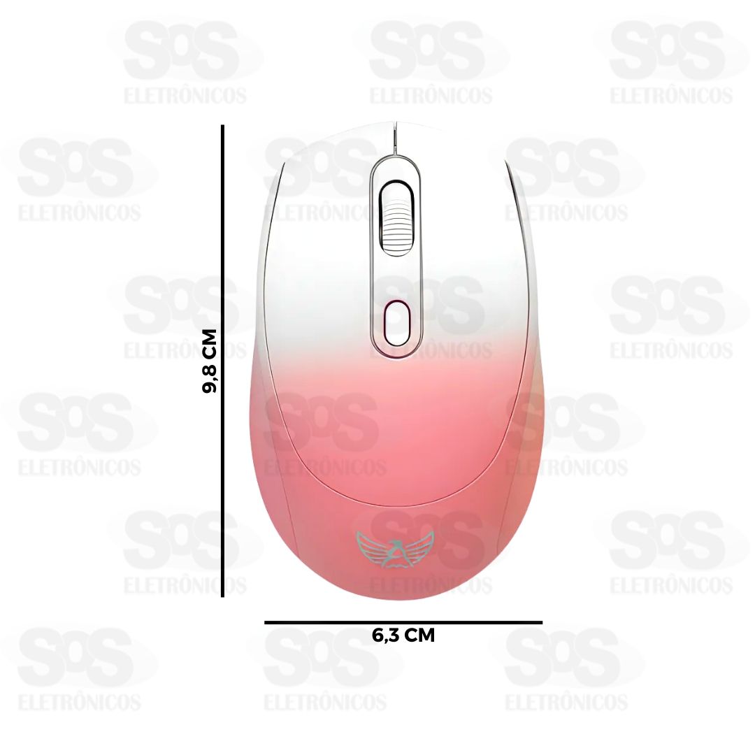 Mouse ptico Sem Fio 4 botes Altomex AG-690J