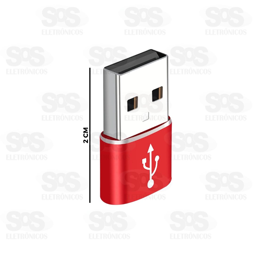 Adaptador OTG Type C Para USB Altomex A-60U