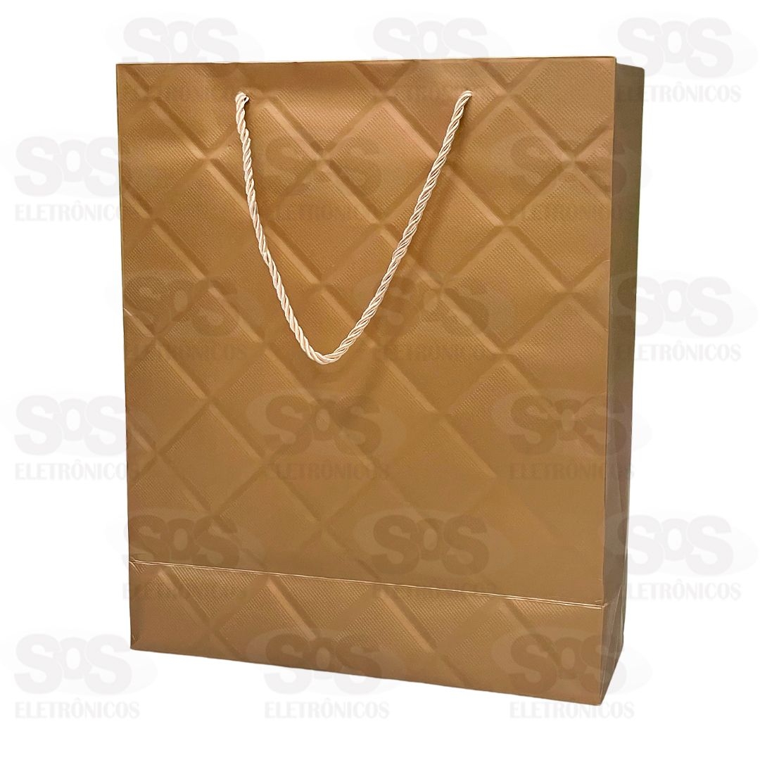 Sacola De Presente  42X30X12CM Cores e Estampas Variadas 5863 5875