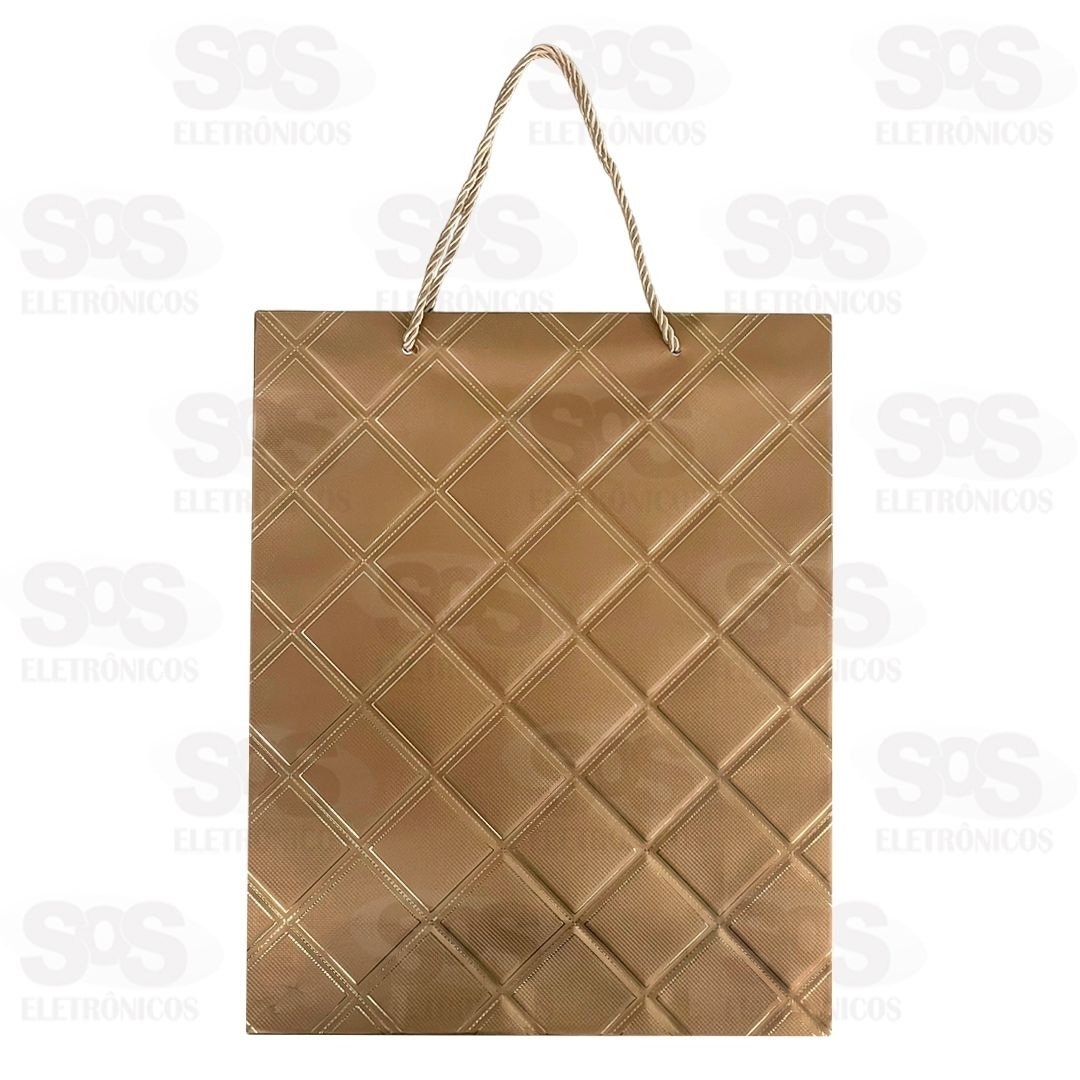 Sacola De Presente 18X23X10CM Cores e Estampas Variadas 5877 5883