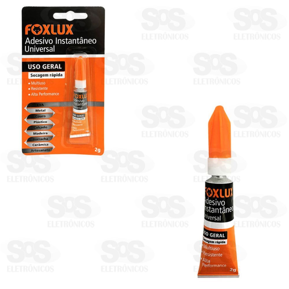 Cola Instantâneo Universal 2 Gramas Floxlux 96.01