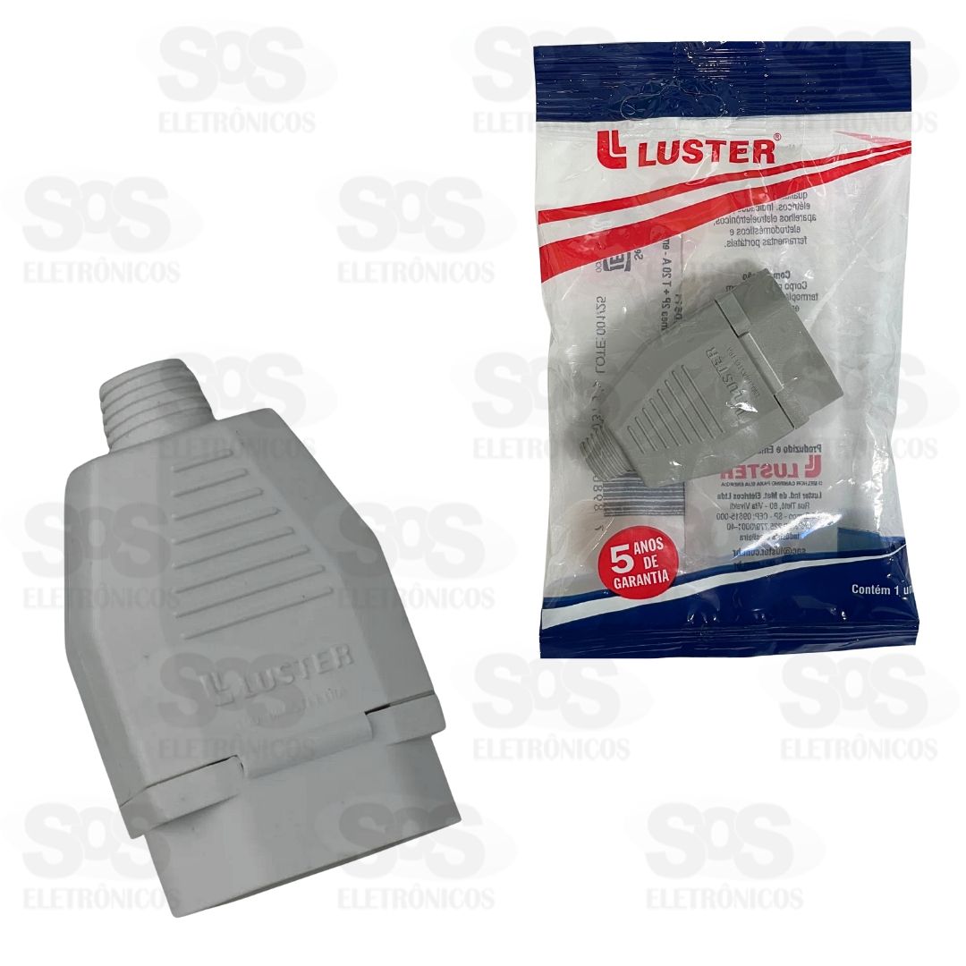 Tomada Plug Fmea 2P+T Luster 10511