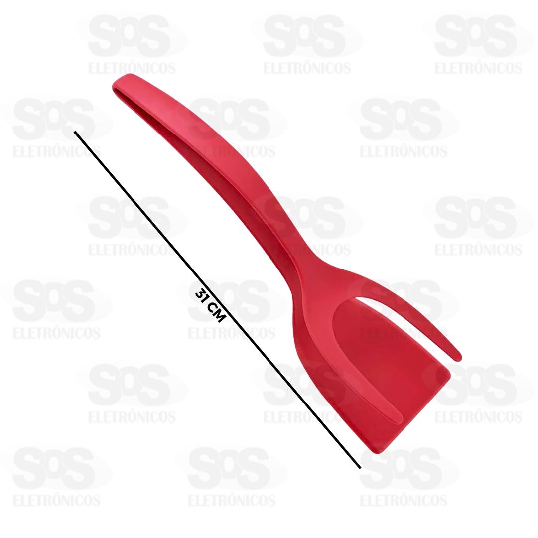 Esptula Dupla de Silicone Rgido Caerus CRS-2259