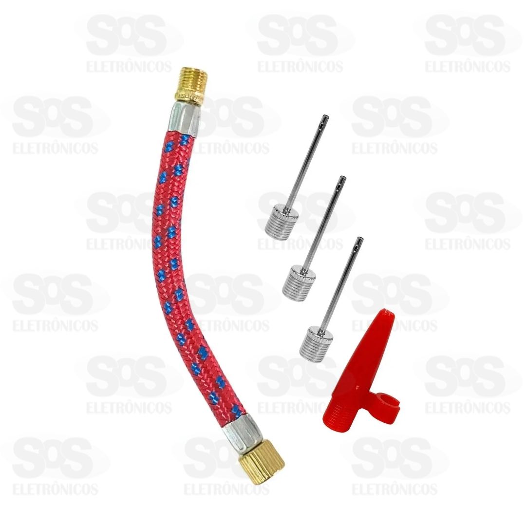 Kit Bicos Para Bomba de Ar 5 Peas TroyaTools TRY-0045