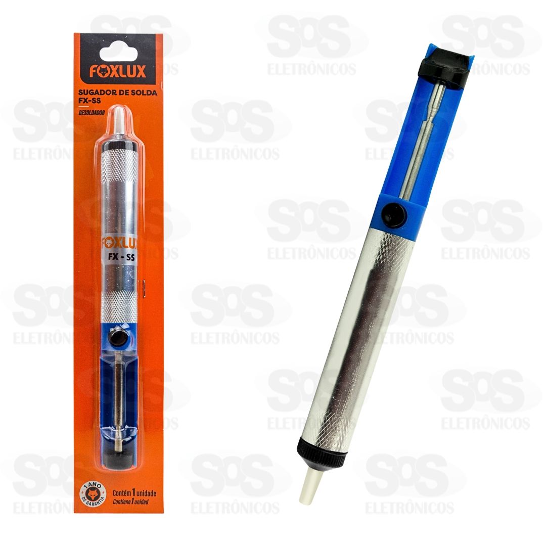 Sugador de Solda Alumnio Foxlux 25.08