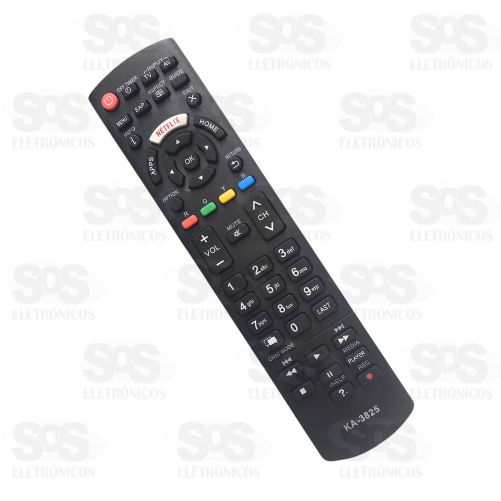 Controle Remoto Panasonic Tecla Help  Kapbom KA-3825