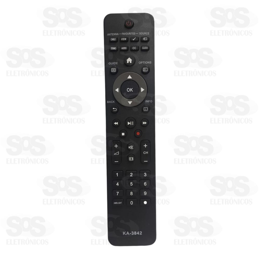 Controle Remoto Philips LCD Kapbom KA-3842