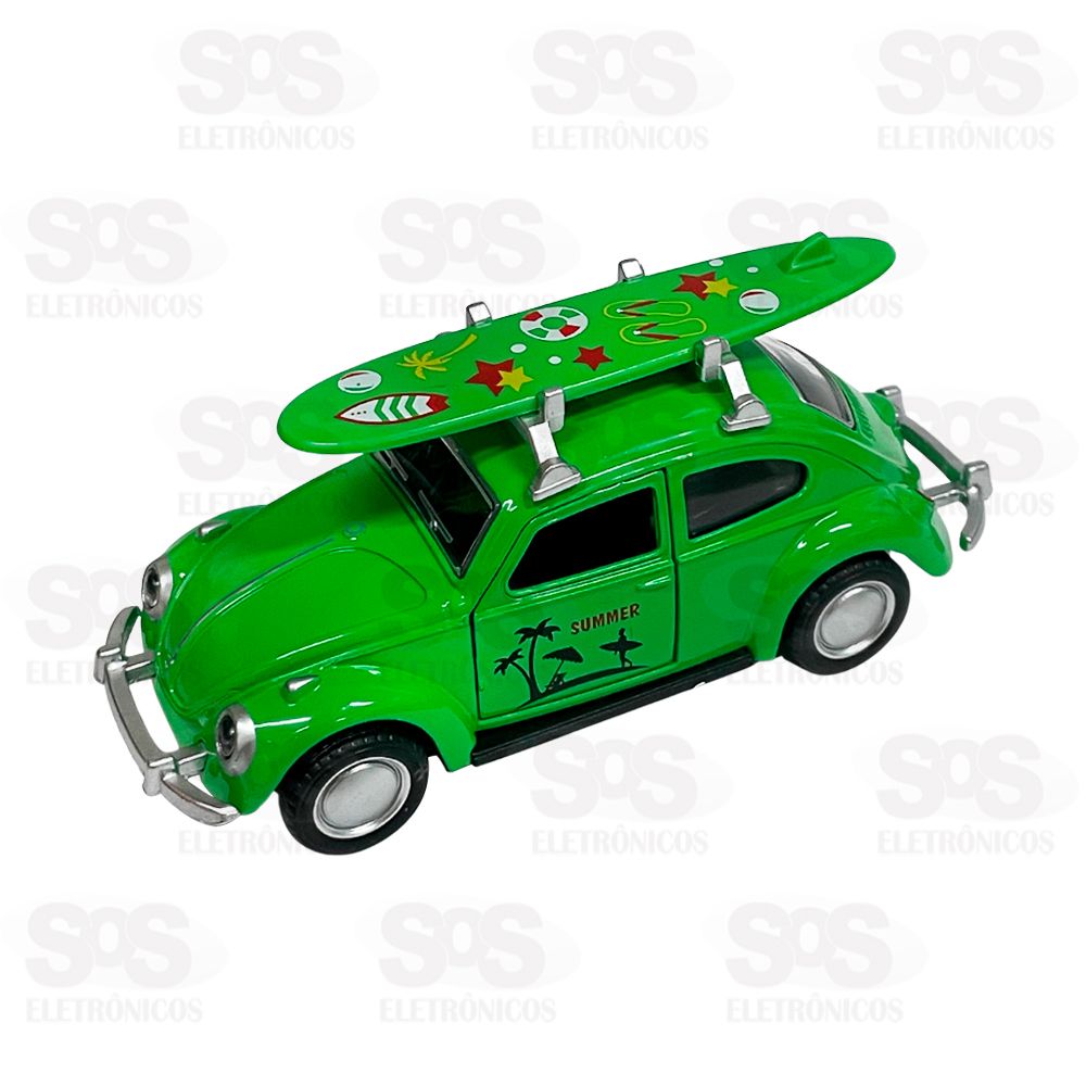 Carrinho De Metal Fusca à Fricção Toy King TK-AB8745