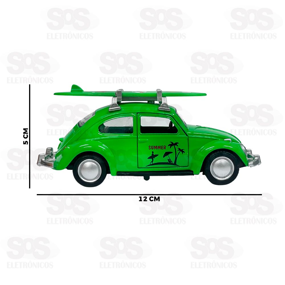 Carrinho De Metal Fusca  Frico Toy King TK-AB8745