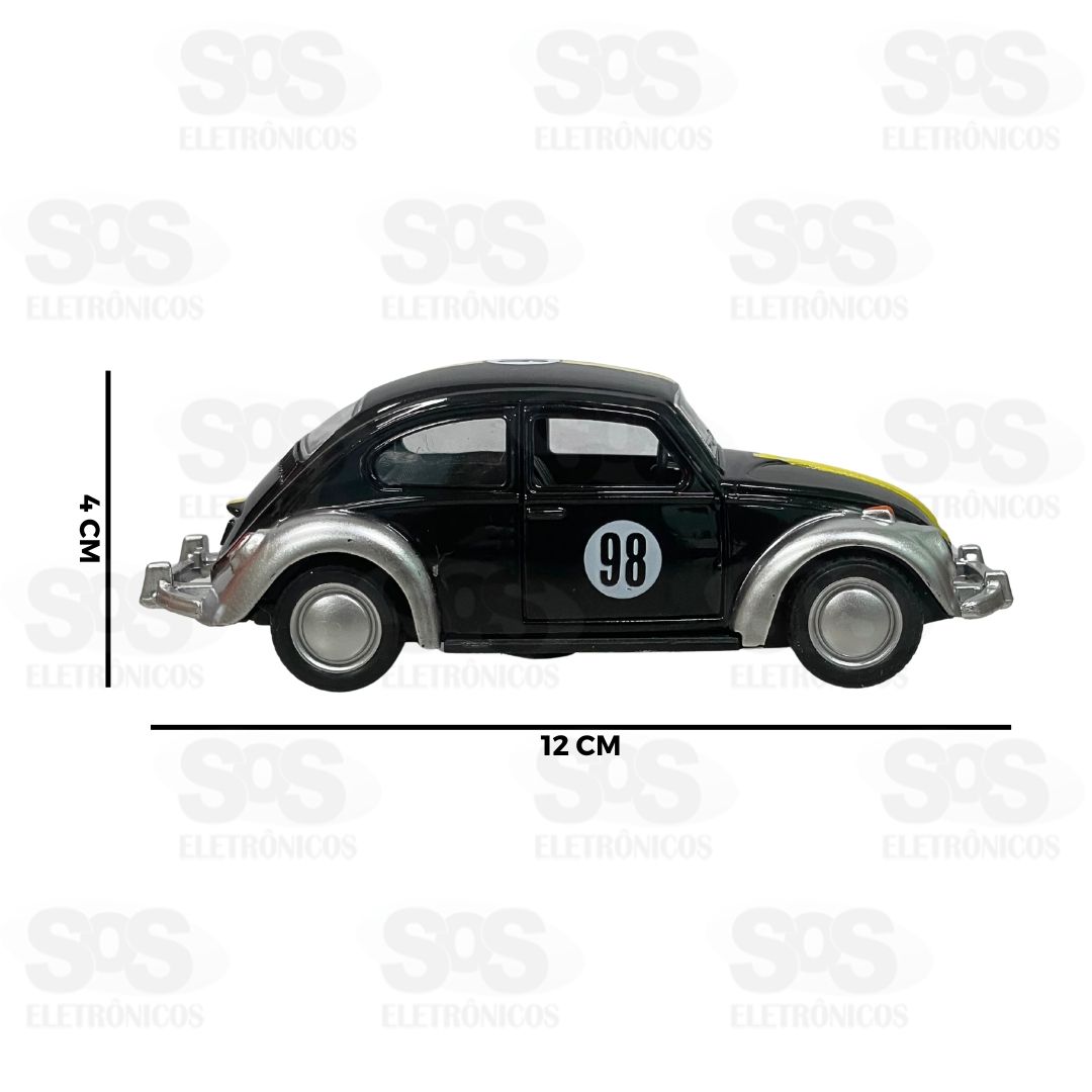 Carrinho De Metal Fusca  Frico Toy King TK-AB8744