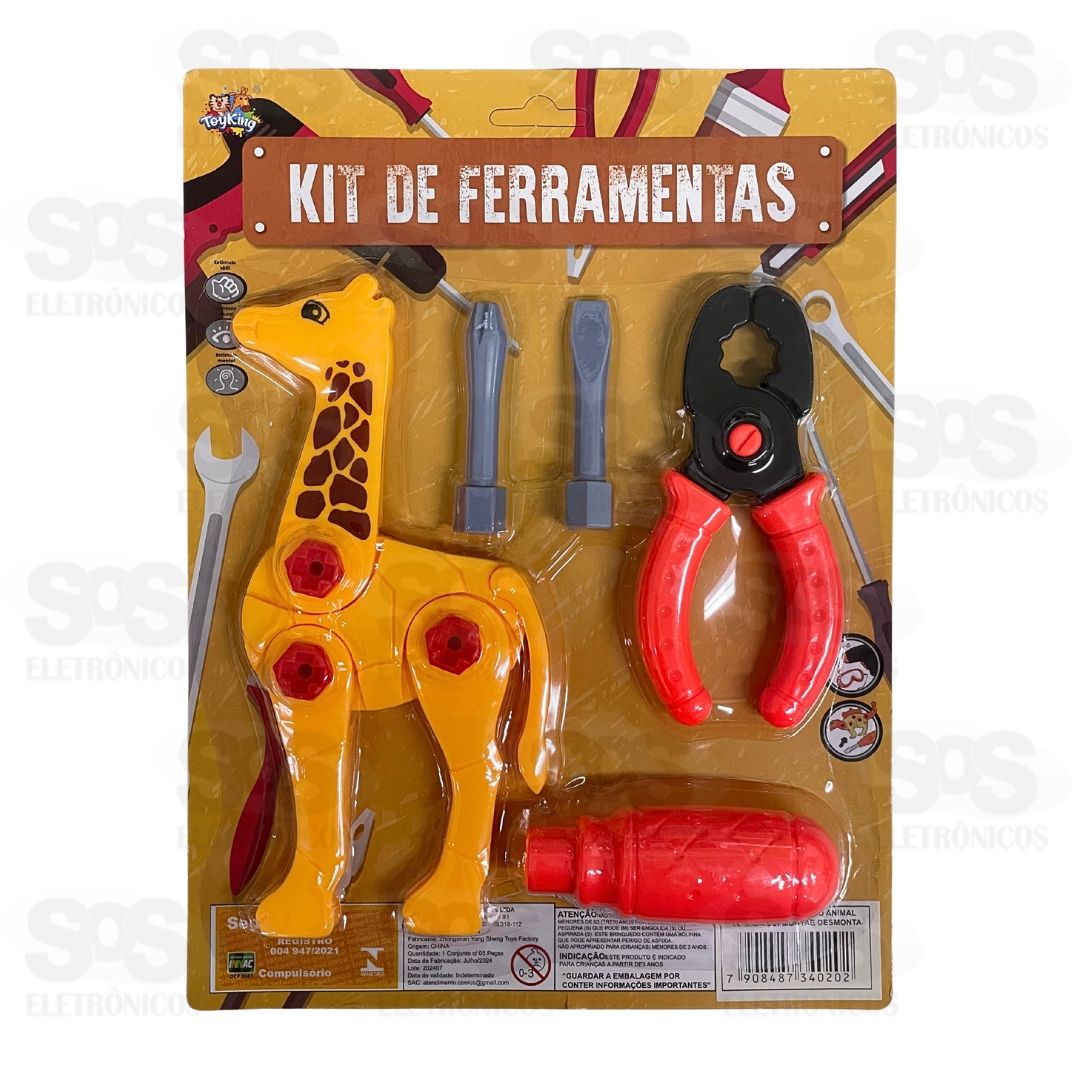 Kit De Ferramentas 5 Peças Toy King TK-AB2917