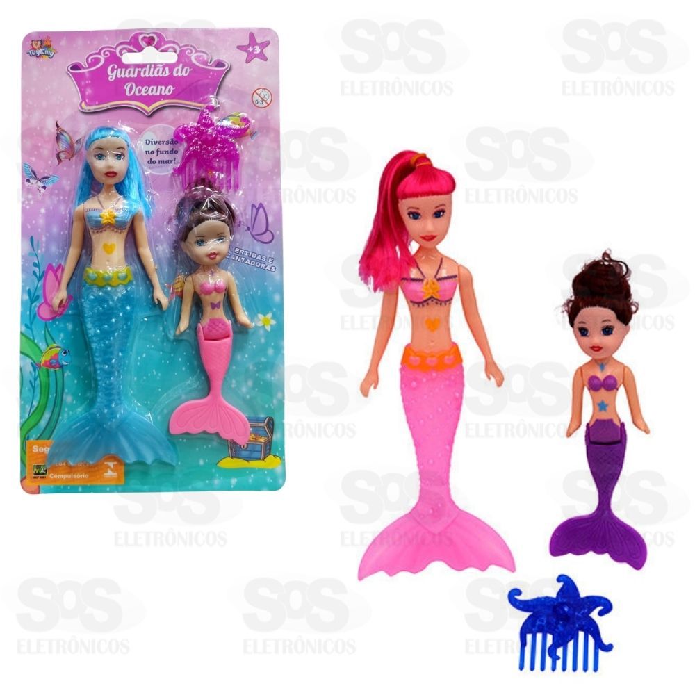 Sereias Guardiãs do Oceano Toy King TK-AB5596