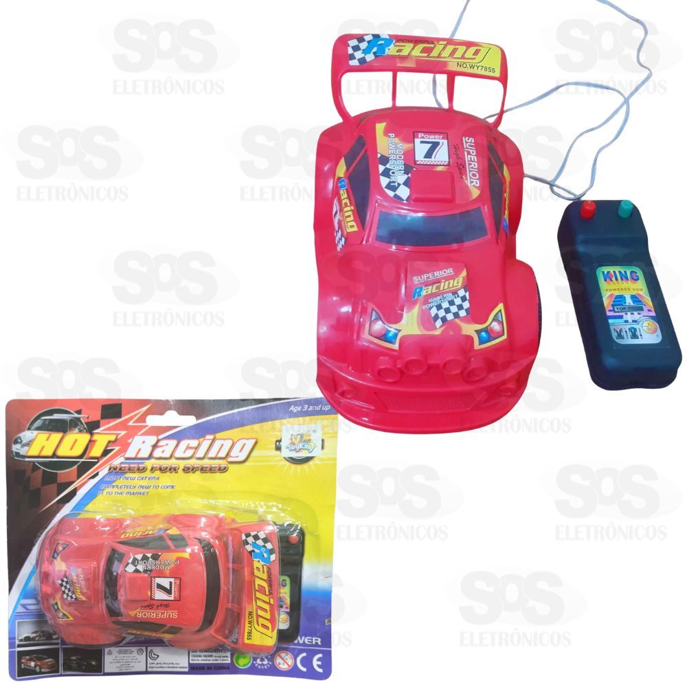 Carrinho De Controle Remoto Com Fio Toy King TK-AB3335