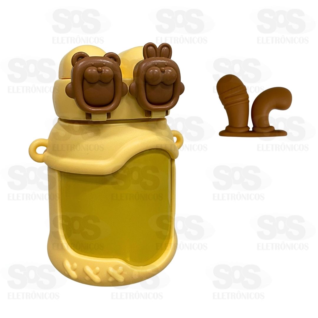 Garrafa Infantil Térmica 680ML Bico Duplo Bazik Prime WU-205