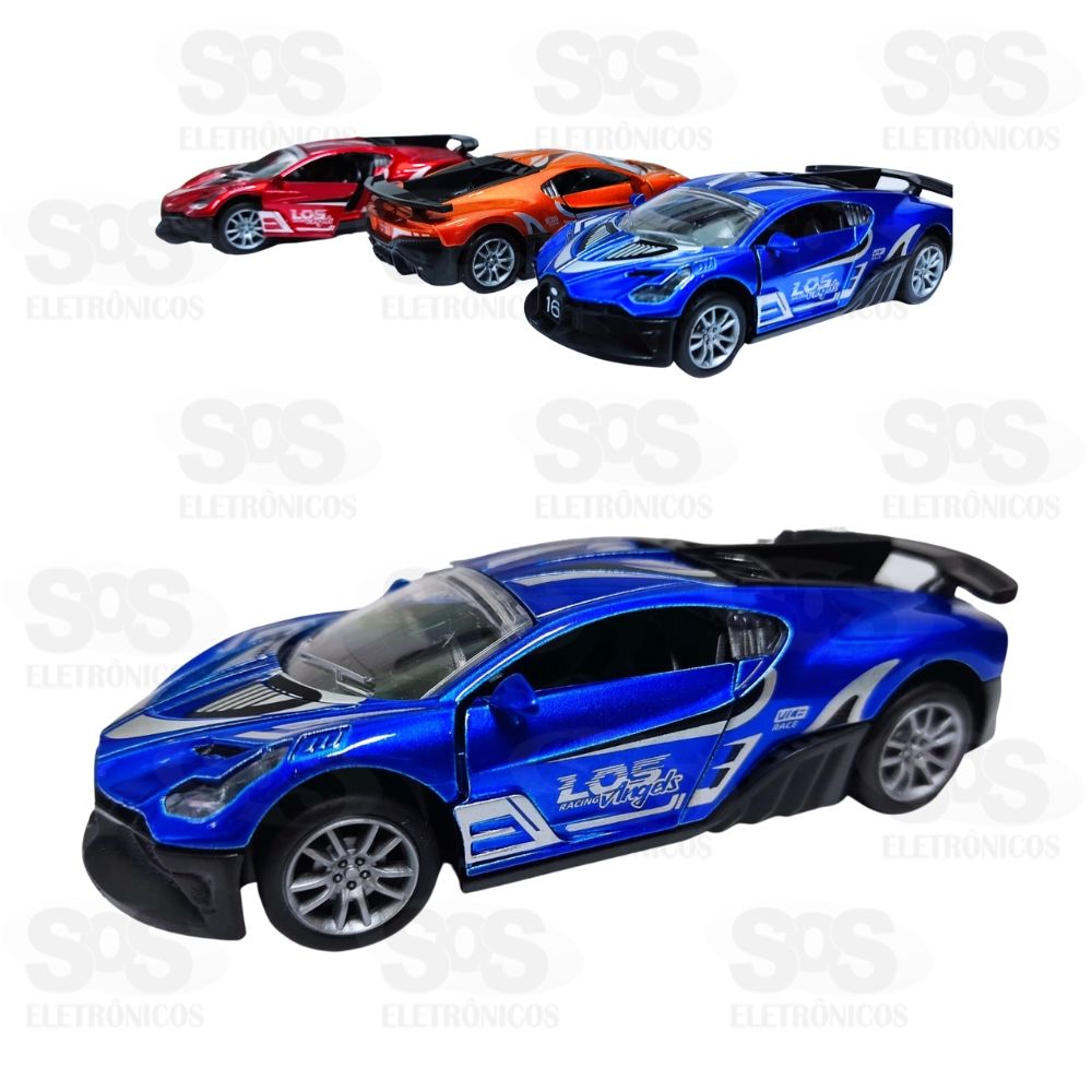 Miniatura Carro Esportivo Metal Abre Porta Unitário TK-AB6931