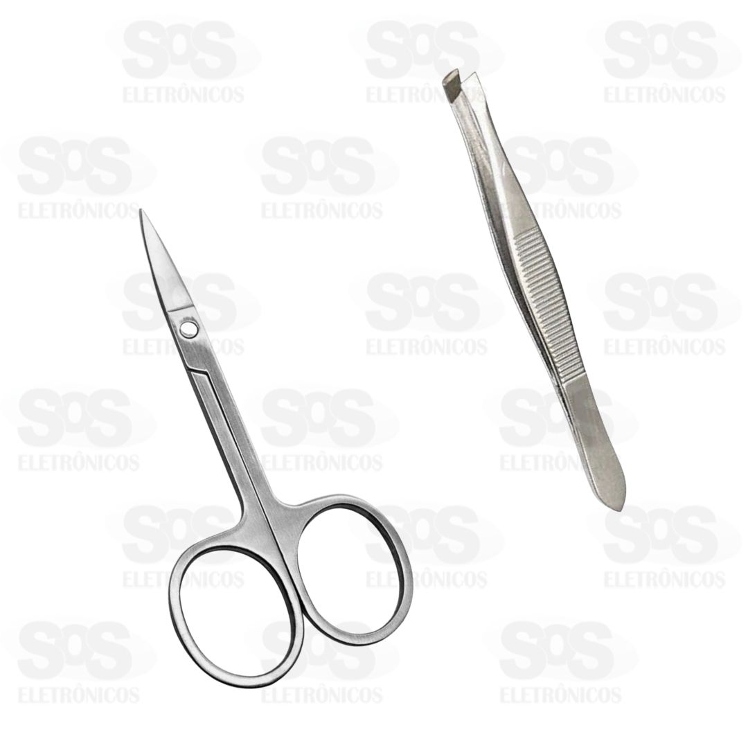Kit Pina Depilatria e Tesoura 356-10