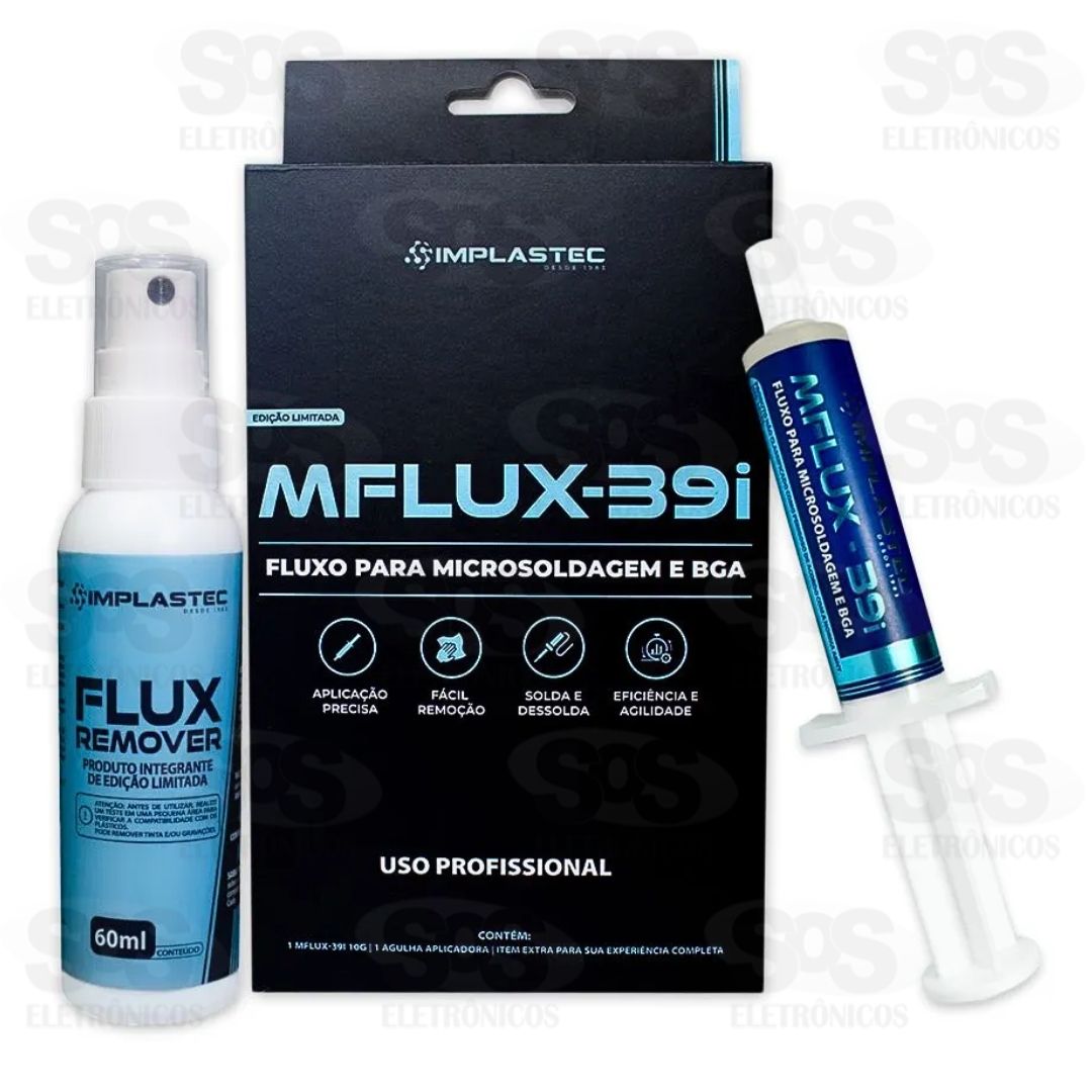 Fluxo Para Microsoldagem e BGA MFLUX-39i