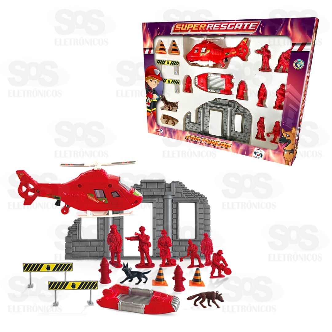 Kit Equipe de Resgate Pica Pau 827