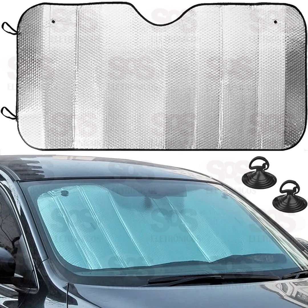 Protetor Solar Para Parabrisa Liso 130x60cm NAPP34