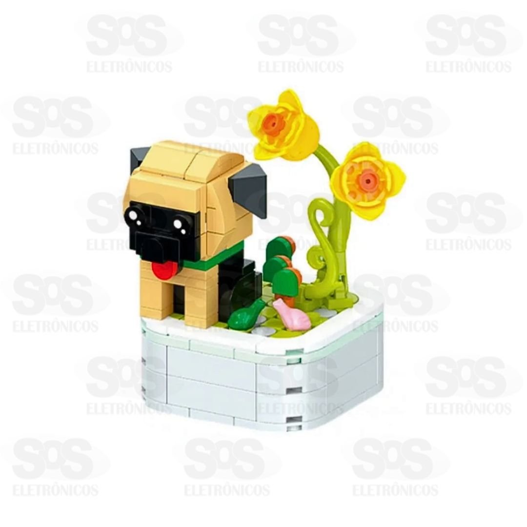 Blocos de Montar Cachorrinhos Modelos Sortidos Toy King TK-AB9003