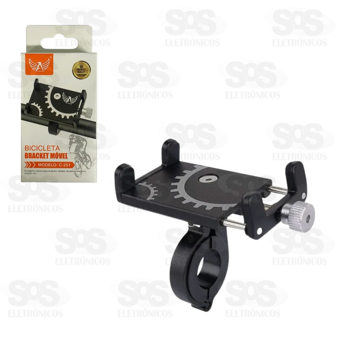 Suporte De Celular Para Bicicleta Altomex C-251