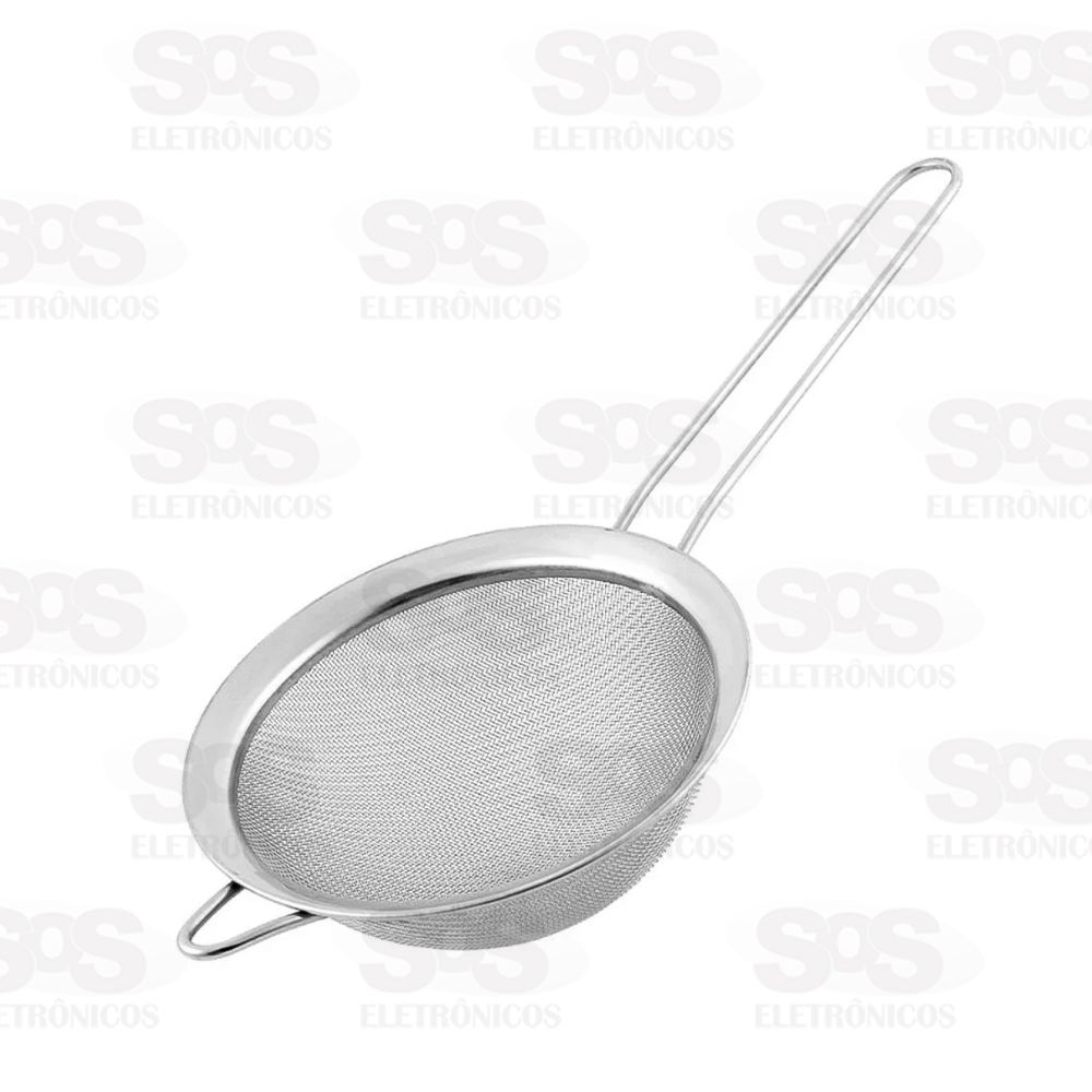 Peneira Mdia De Ao Inox 10CM Top til TOP0872
