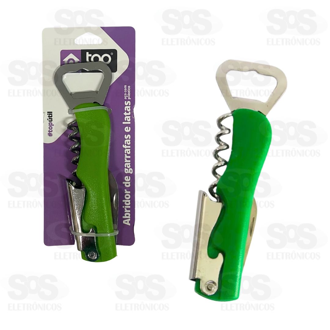 Abridor Multiuso Aço Inox Top Útil TOP0497