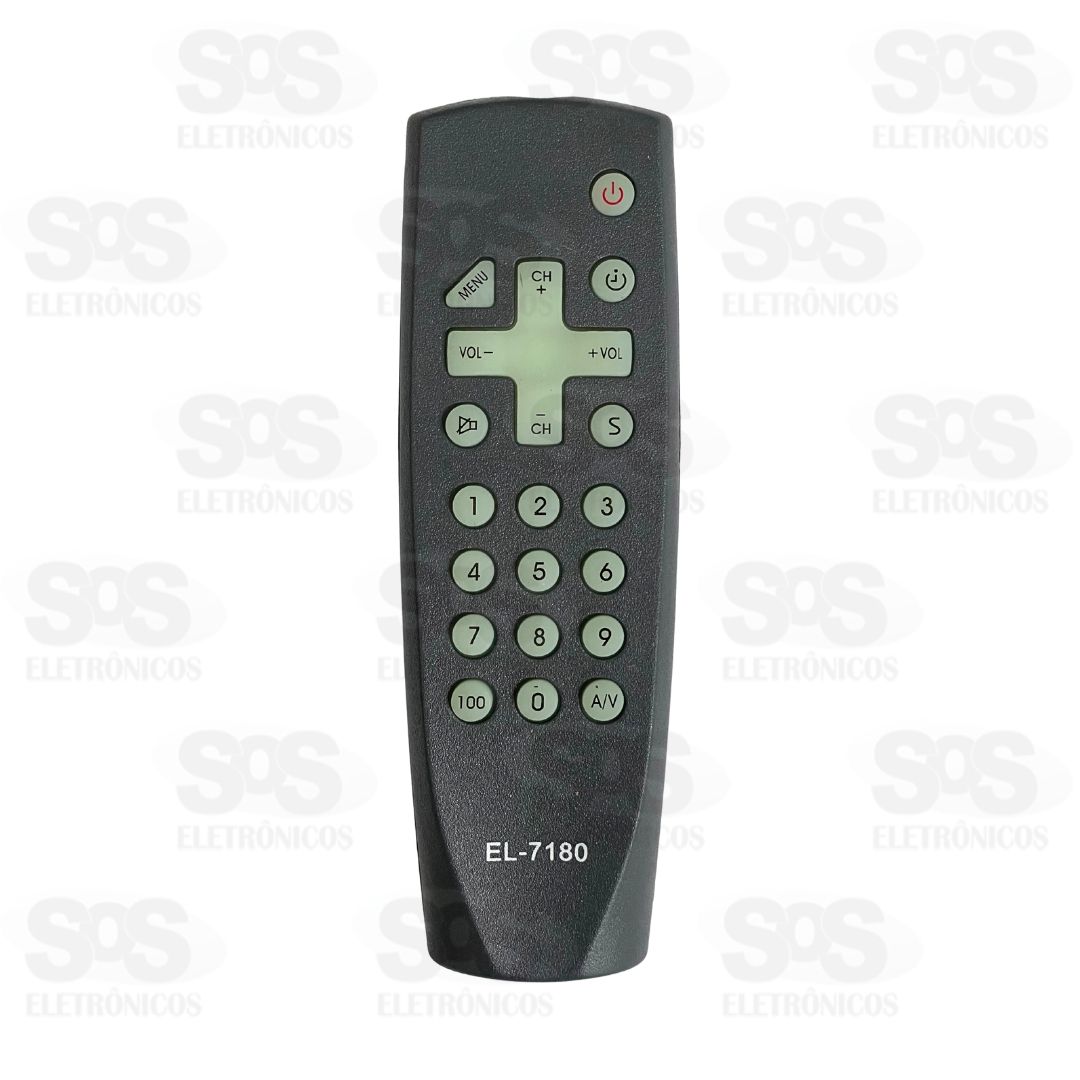 Controle Remoto Toshiba Tubo Eletromex LE-7180