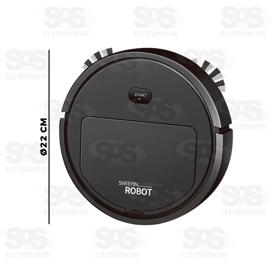 Rob Aspirador de P Recarregvel Sweepin Robot S616