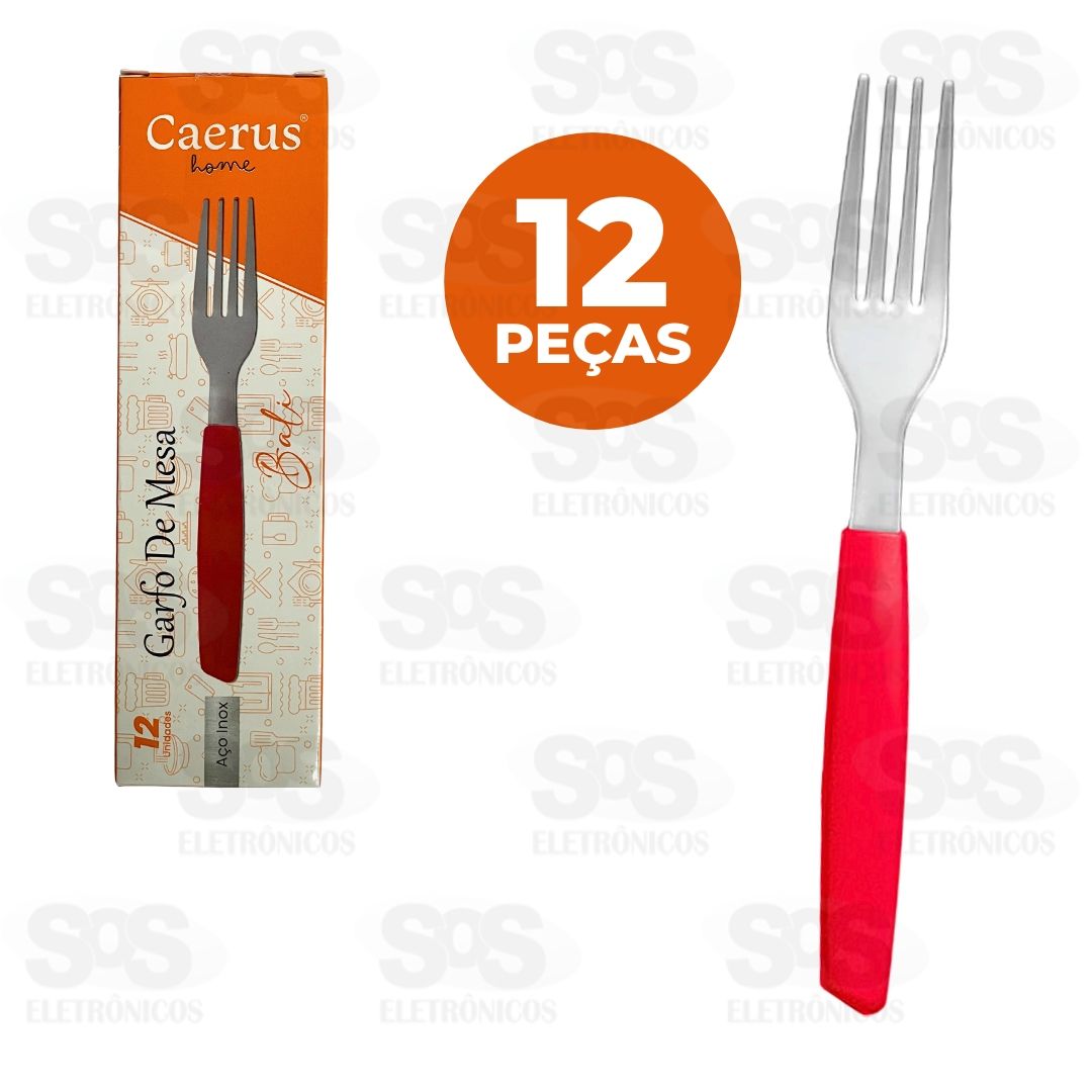 Kit Garfo De Mesa Bali 12 Unidades CRS-2643
